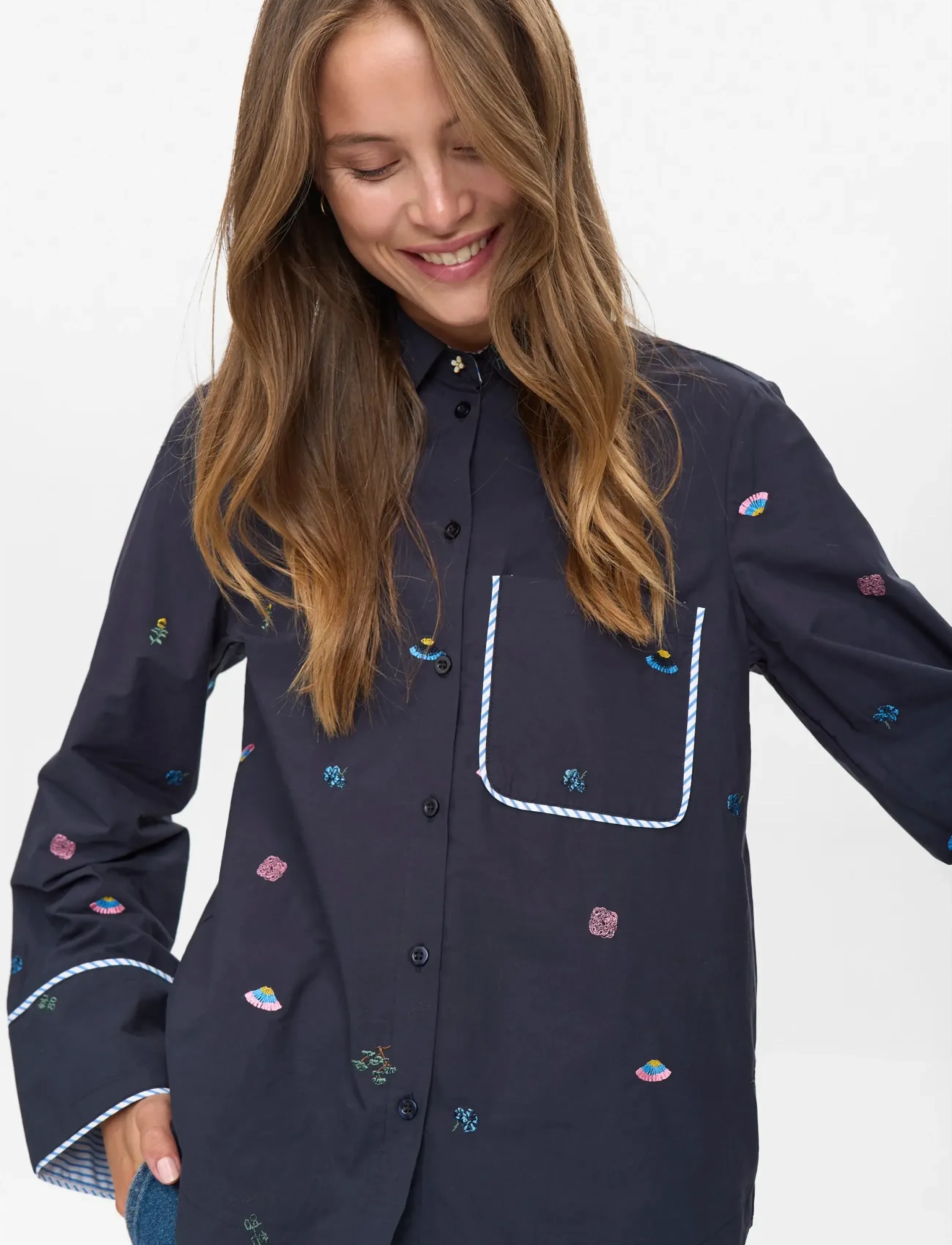 NÜMPH Nuchiro Boxy Shirt skjortor & blusar dam – bild 4