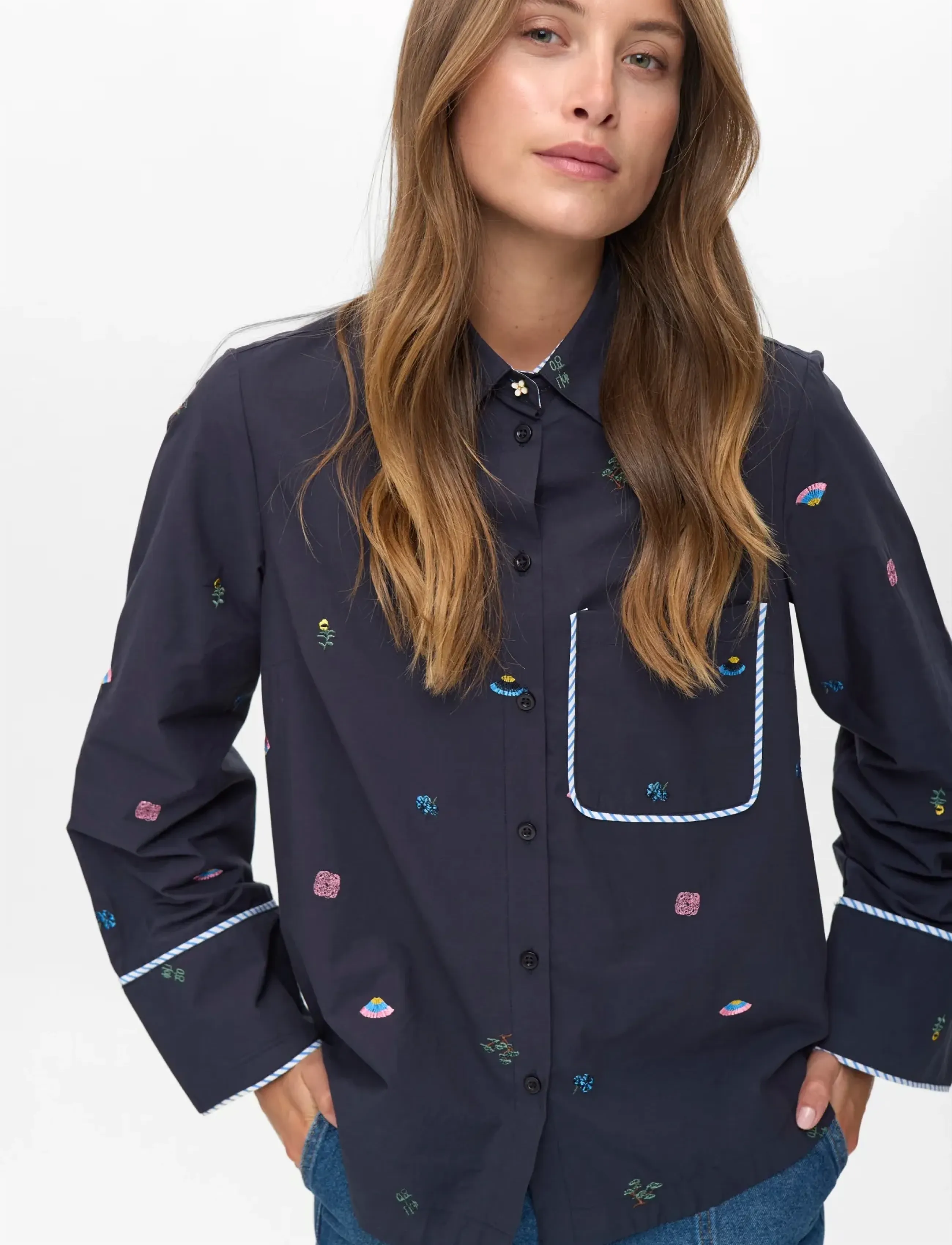NÜMPH Nuchiro Boxy Shirt skjortor & blusar dam – bild 7