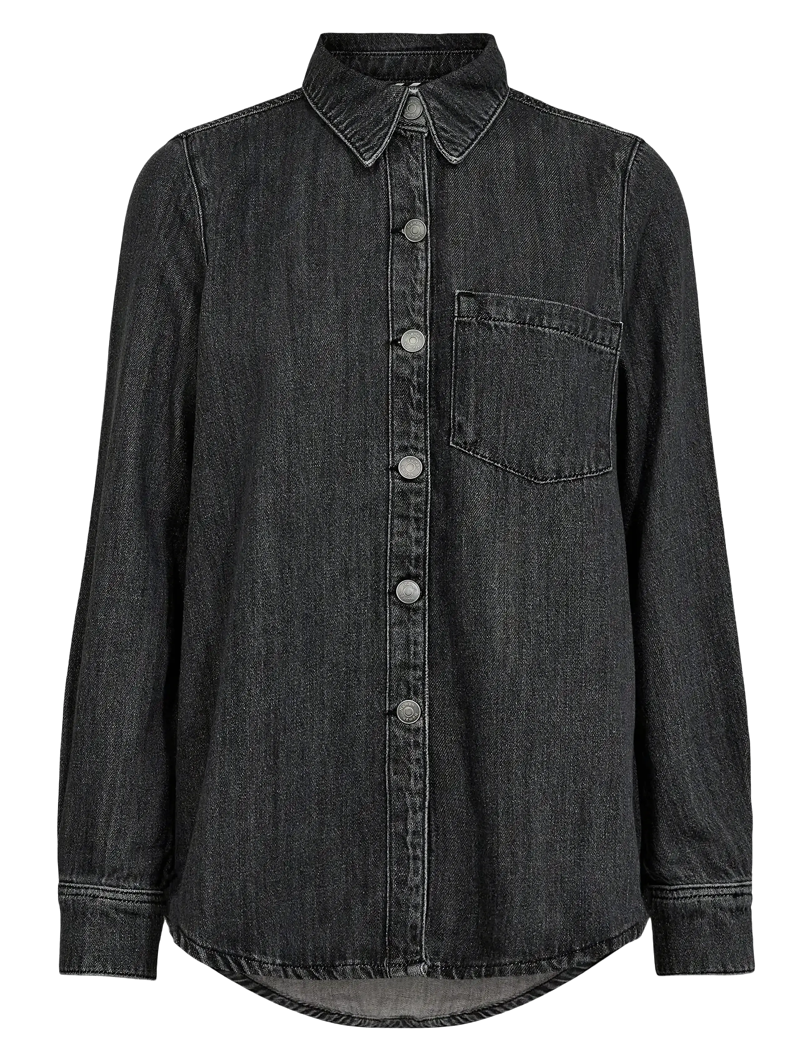 NÜMPH Nuseoul Shirt Grau - 38 - Damen