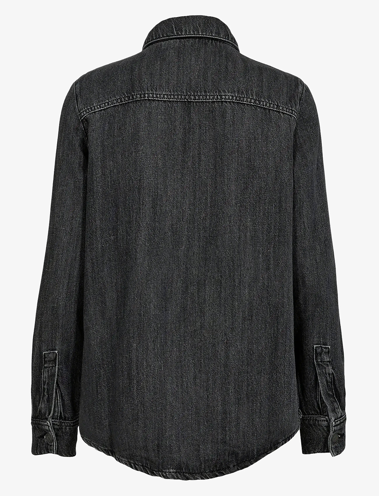 Nümph - NUSEOUL SHIRT - long-sleeved shirts - medium grey denim - 1