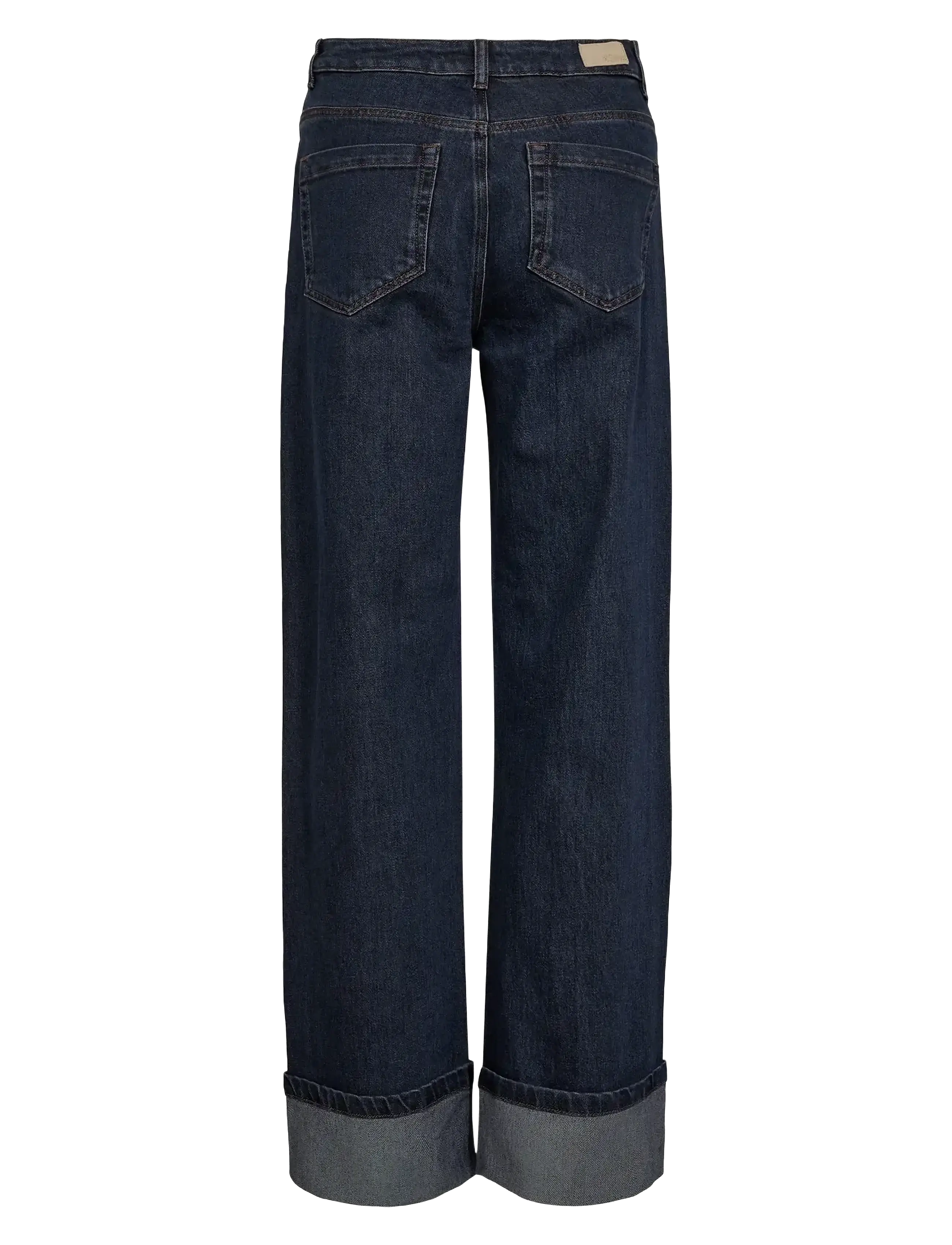Nümph - NUTORONTO WIDE JEANS - vide jeans - dark denim blue - 1