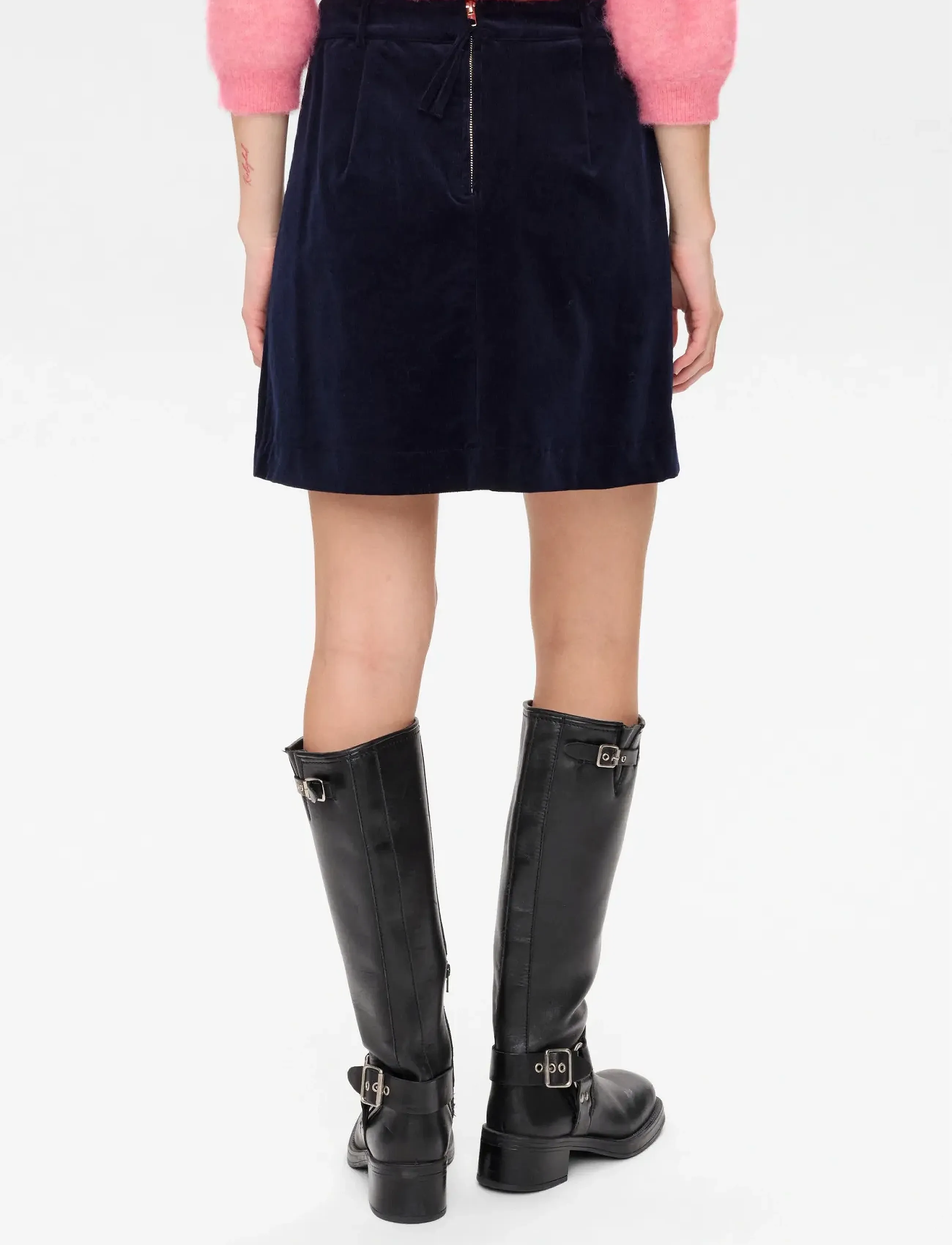 Nümph - NUJOANNA SKIRT - kurze röcke - dark sapphire - 3