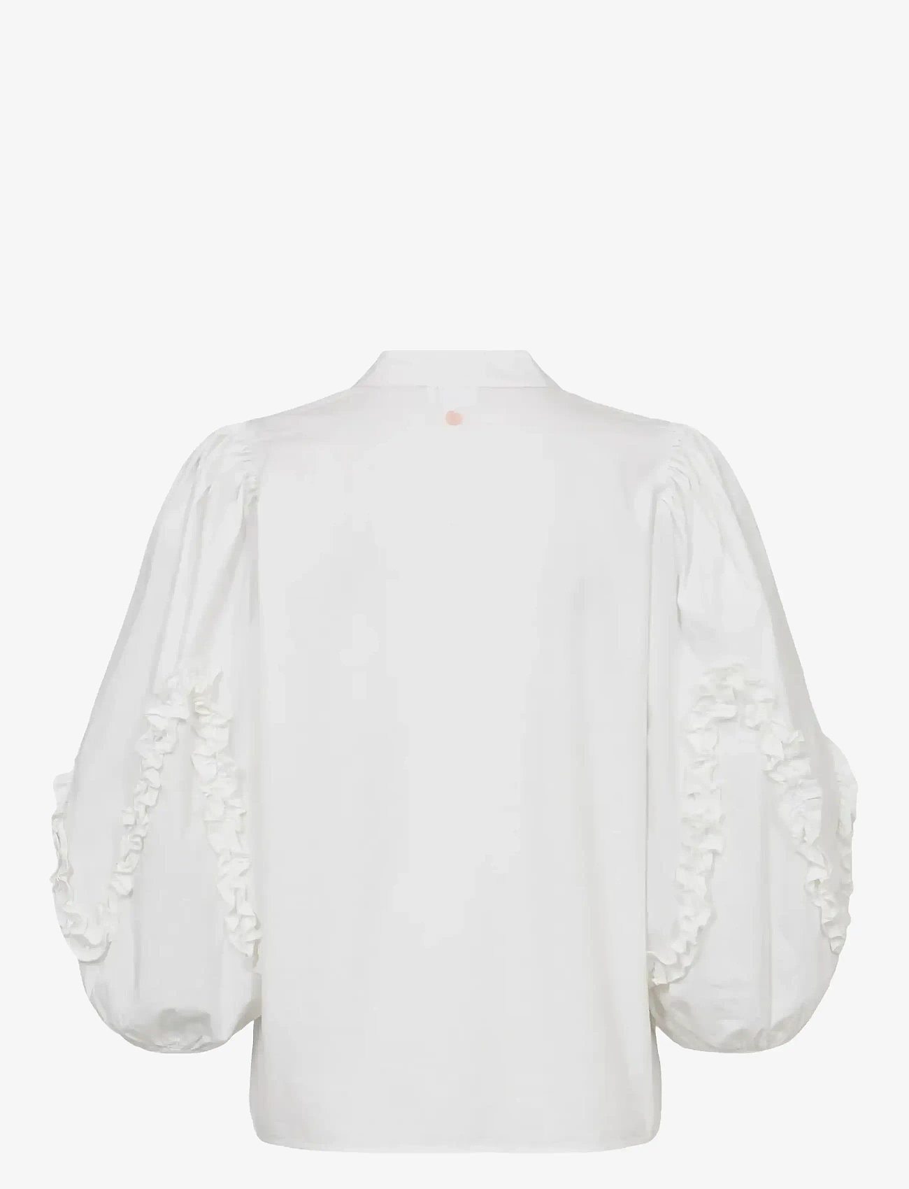 Nümph - NUAIKO SHIRT - pikkade varrukatega särgid - bright white - 1