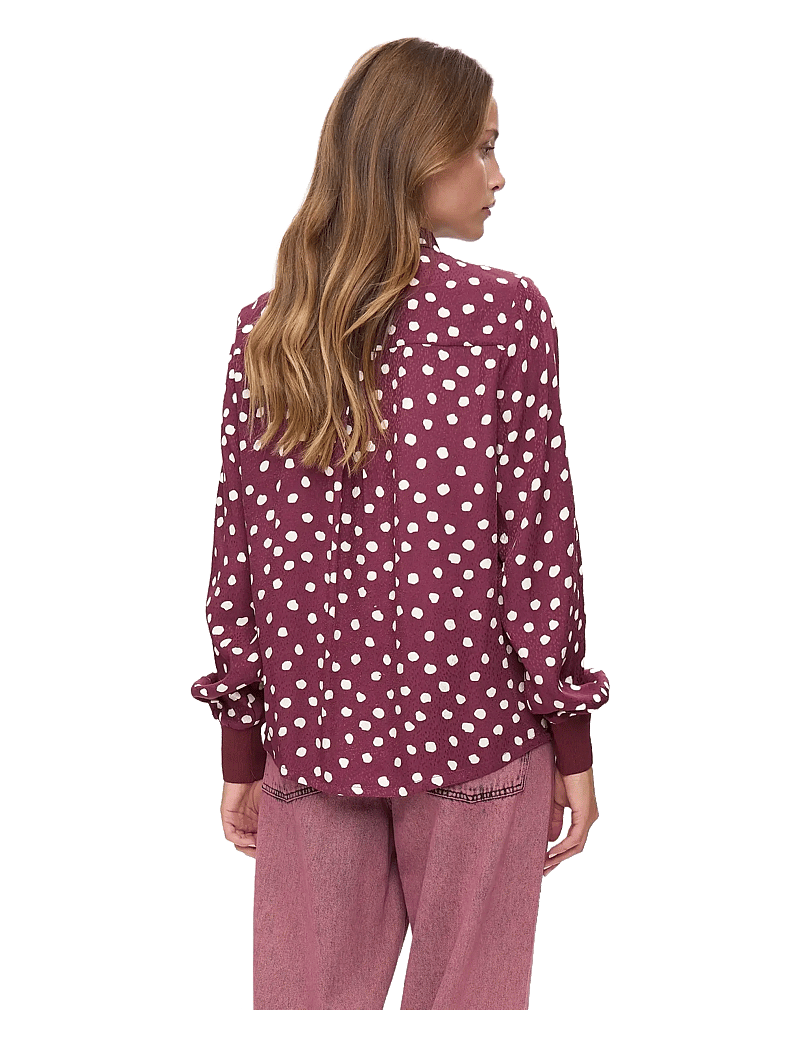 Nümph - NULIVY SHIRT - pikkade varrukatega särgid - winetasting - 1