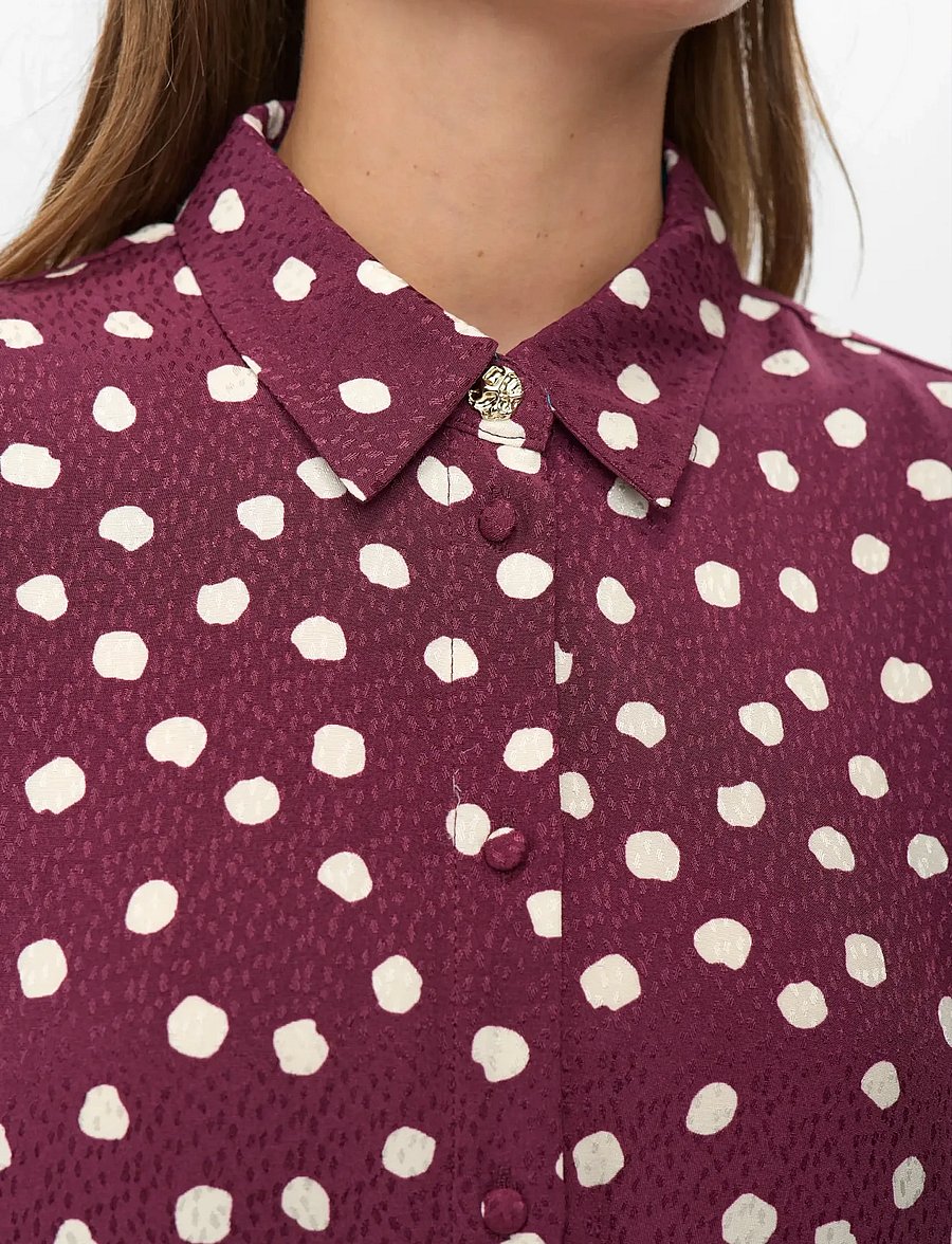 Nümph - NULIVY SHIRT - langärmlige hemden - winetasting - 3