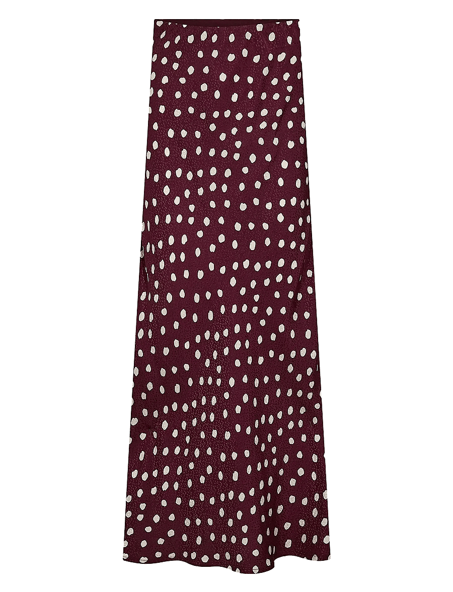 Nümph - NULIVY SKIRT - satin skirts - winetasting - 1