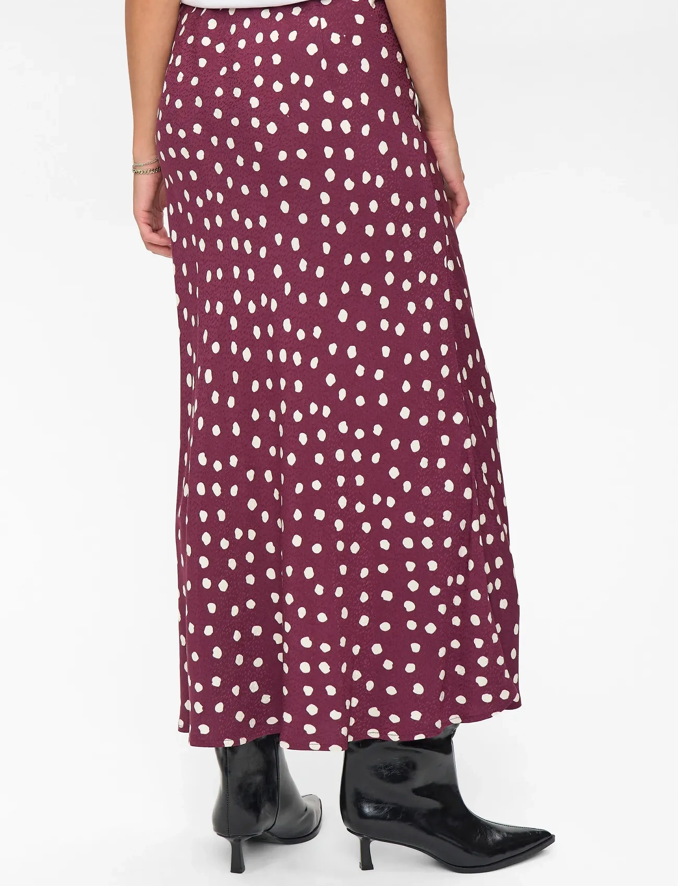 Nümph - NULIVY SKIRT - satin skirts - winetasting - 3