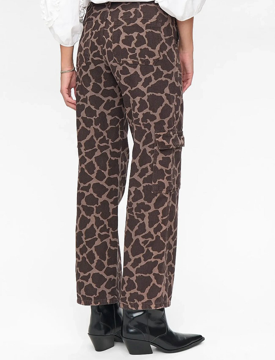 Nümph - NUHARU PANTS - cargobyxor - black coffee - 3