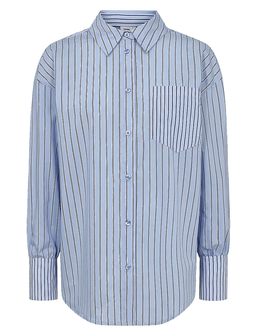 Nümph - NUMAJRA CONTRAST SHIRT - langærmede skjorter - provence - 1