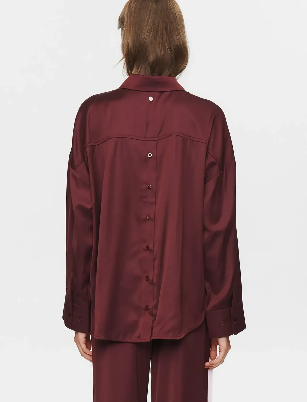 Nümph - NUSANTINA SHIRT - langärmlige hemden - winetasting - 3