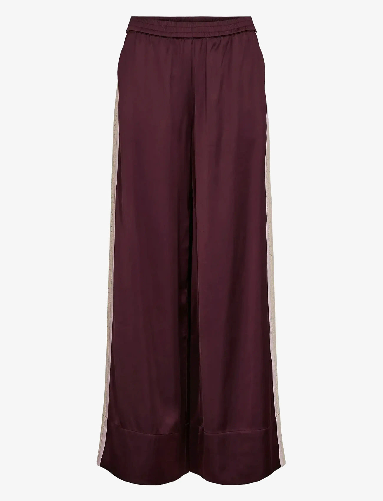 Nümph - NUSANTINA PANTS - hosen mit weitem bein - winetasting - 0