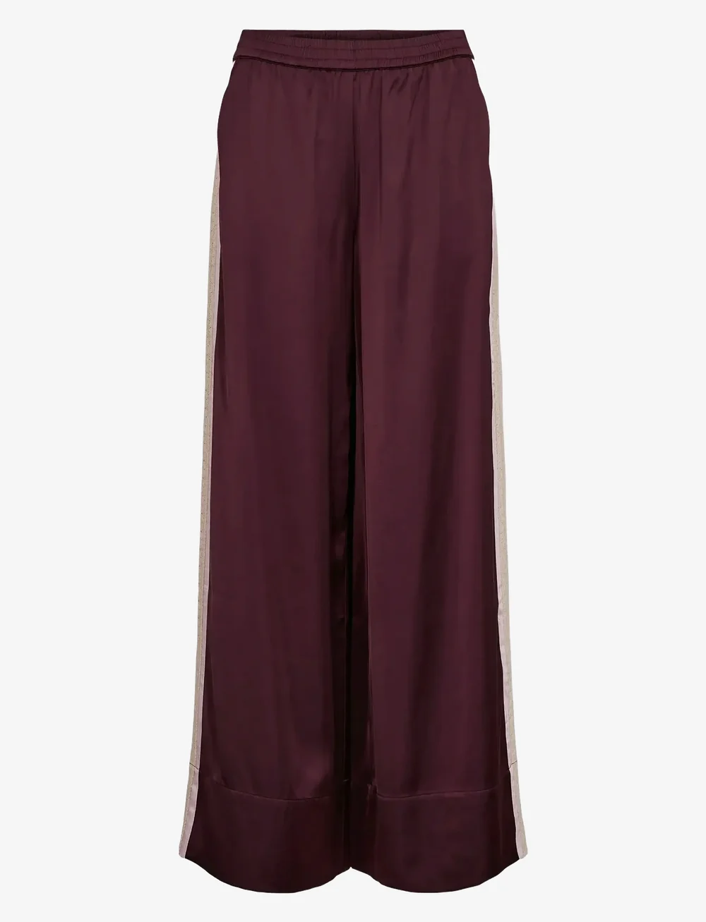 Nümph - NUSANTINA PANTS - bukser med brede ben - winetasting - 1