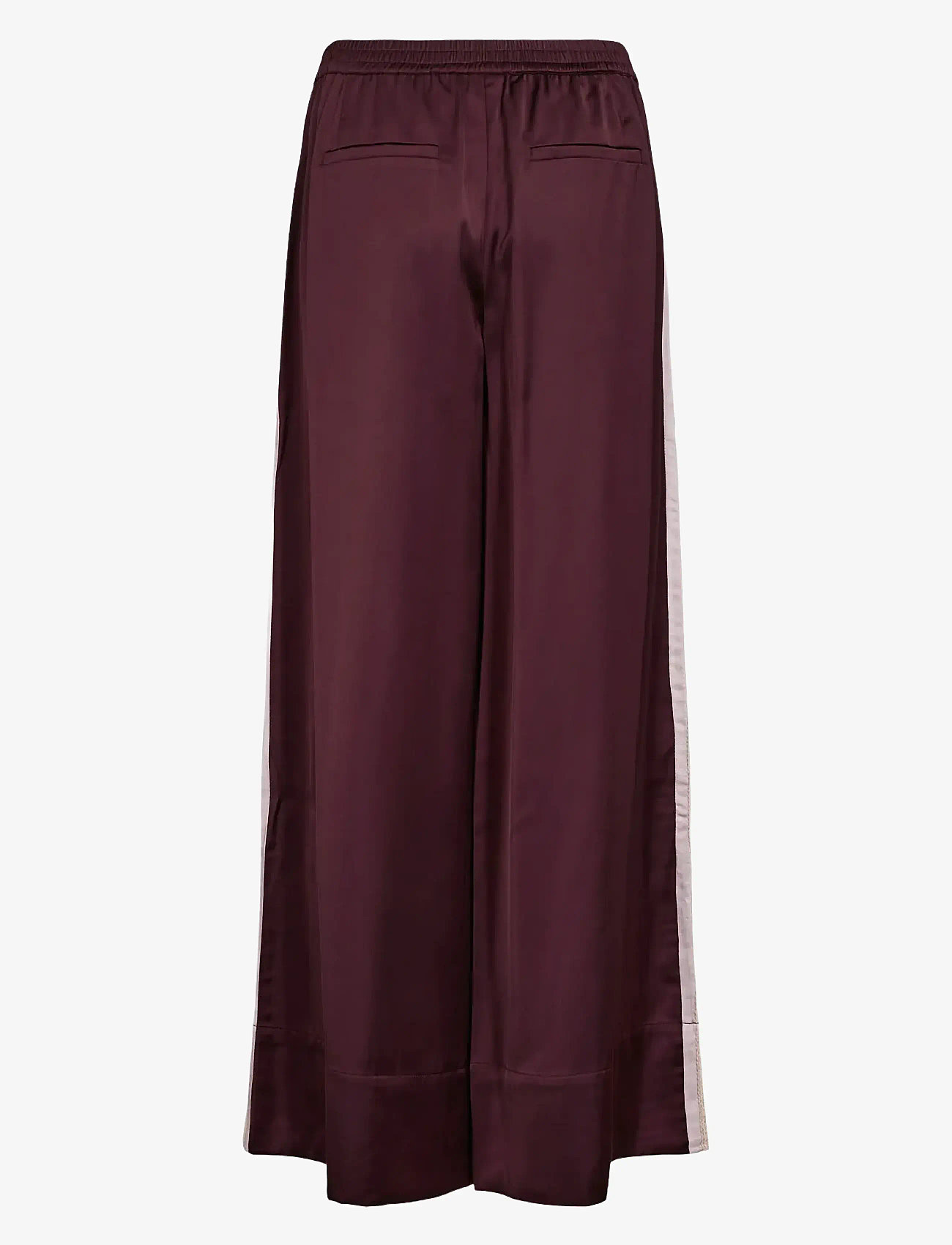 Nümph - NUSANTINA PANTS - hosen mit weitem bein - winetasting - 1