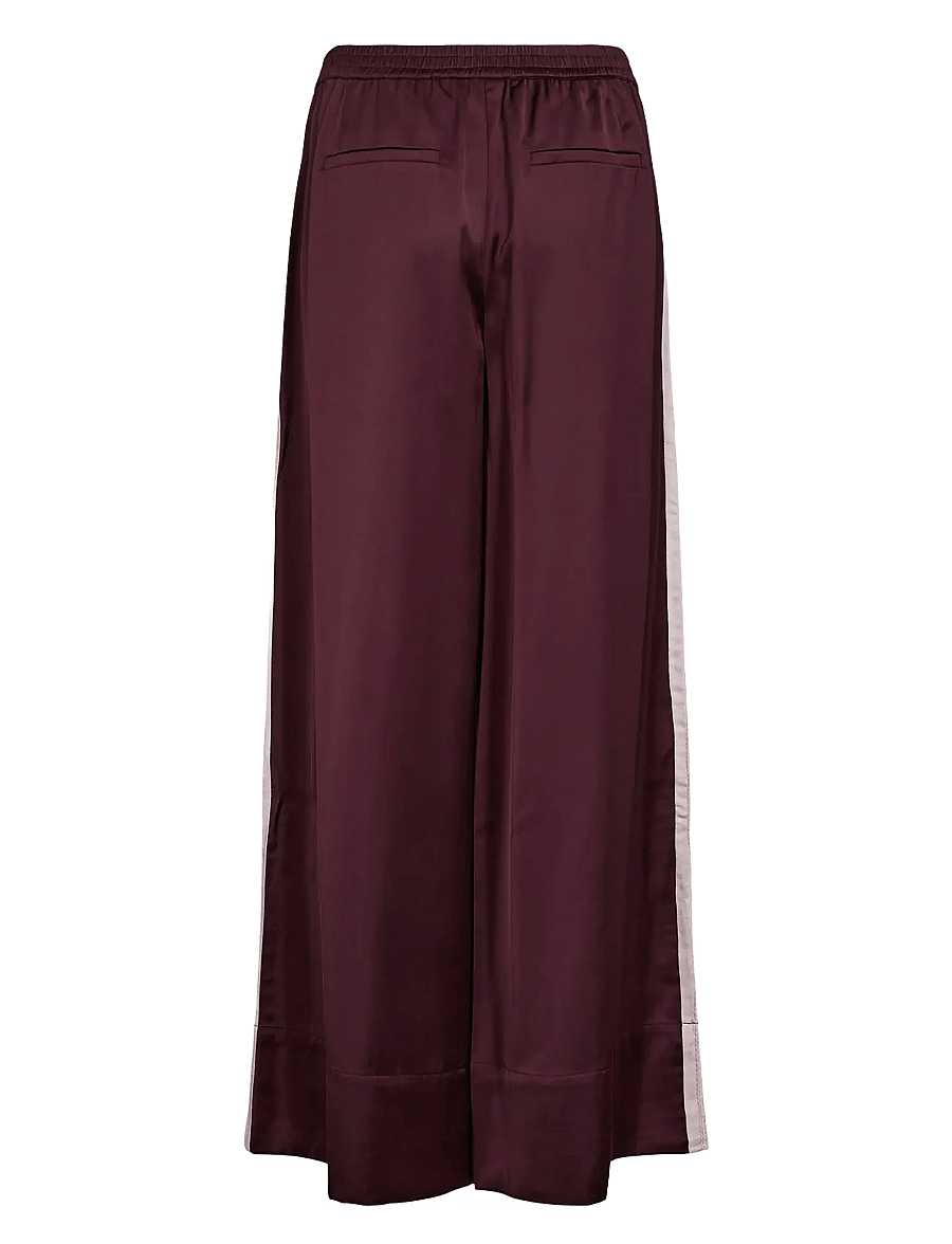 Nümph - NUSANTINA PANTS - hosen mit weitem bein - winetasting - 2