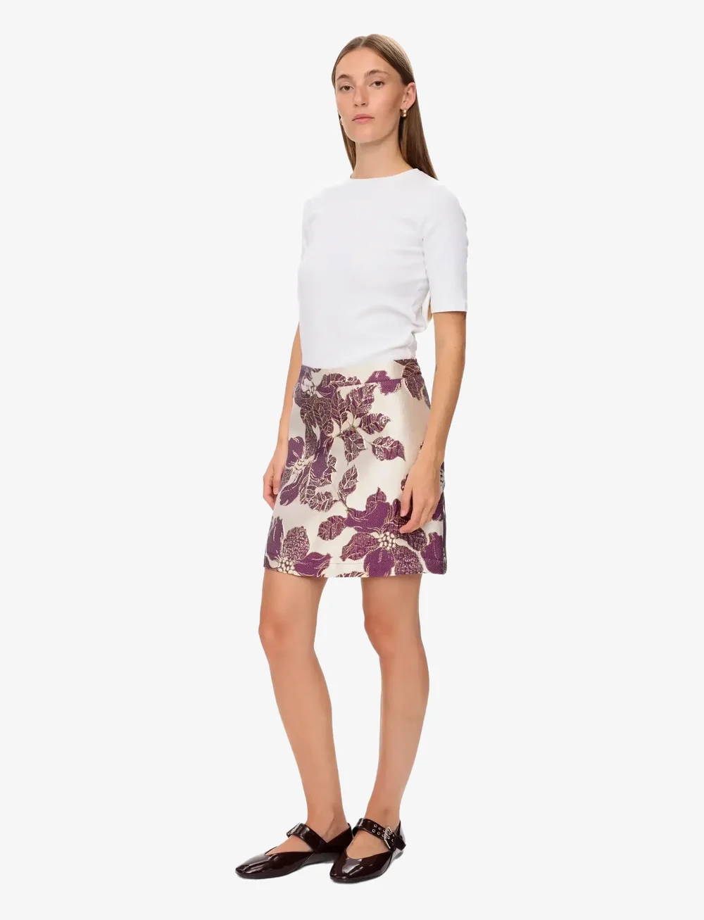 Nümph - NUYARA SKIRT - bleistiftröcke - winetasting - 2