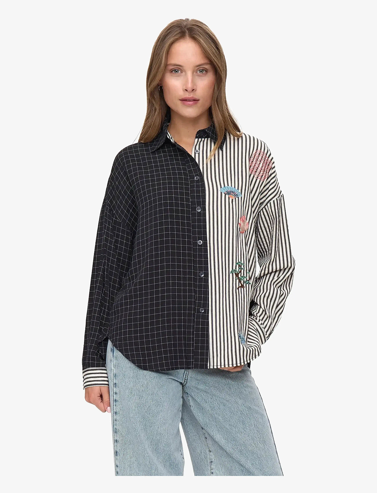 Nümph - NUMISO SHIRT - langærmede bluser - caviar - 0