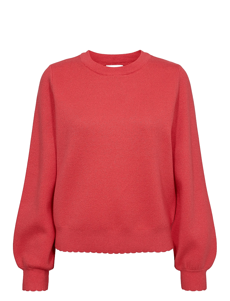 Nümph - NUBIR SOLID PULLOVER - pullover - cayenne - 0