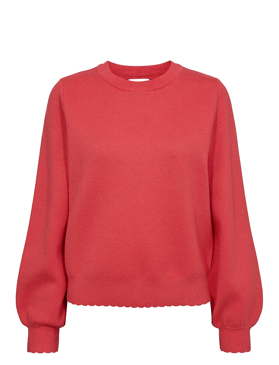 Nümph - NUBIR SOLID PULLOVER - pullover - cayenne - 0