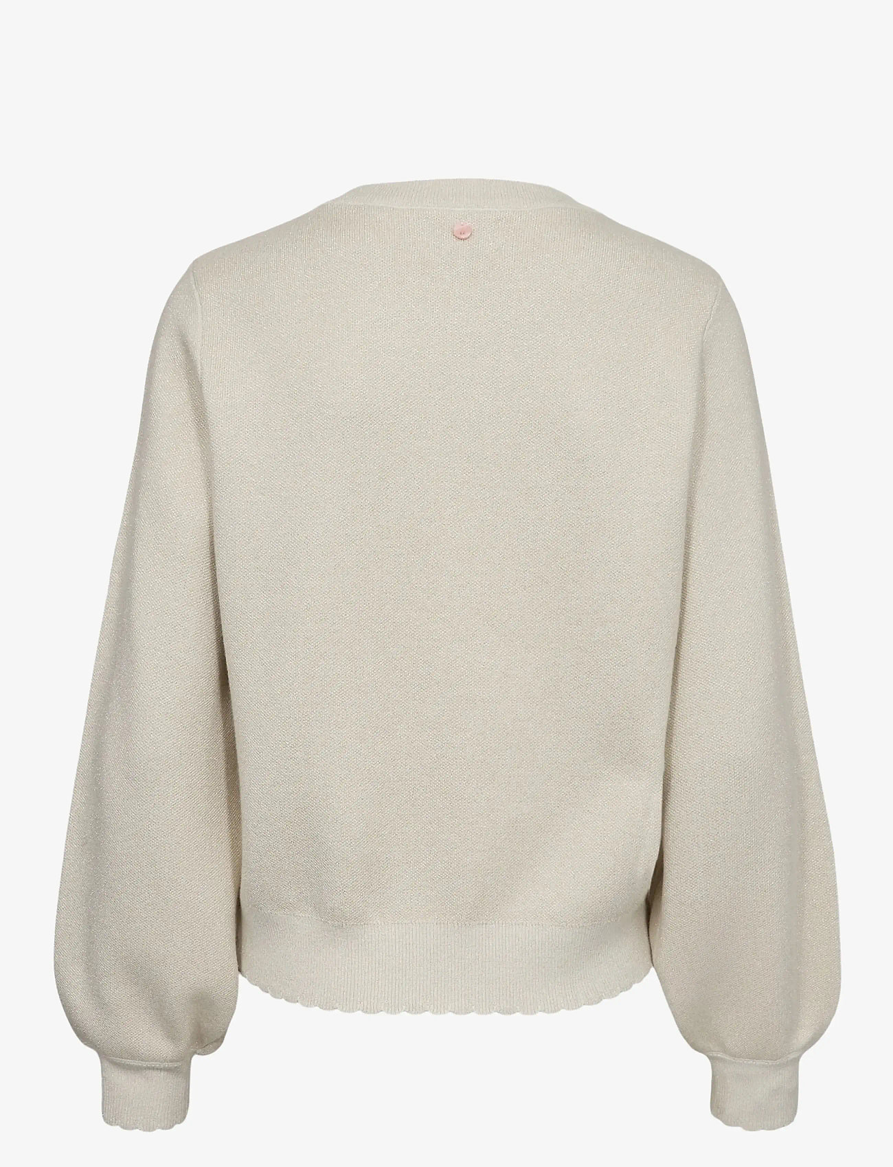 Nümph - NUBIR SOLID PULLOVER - pullover - cloud dancer - 1