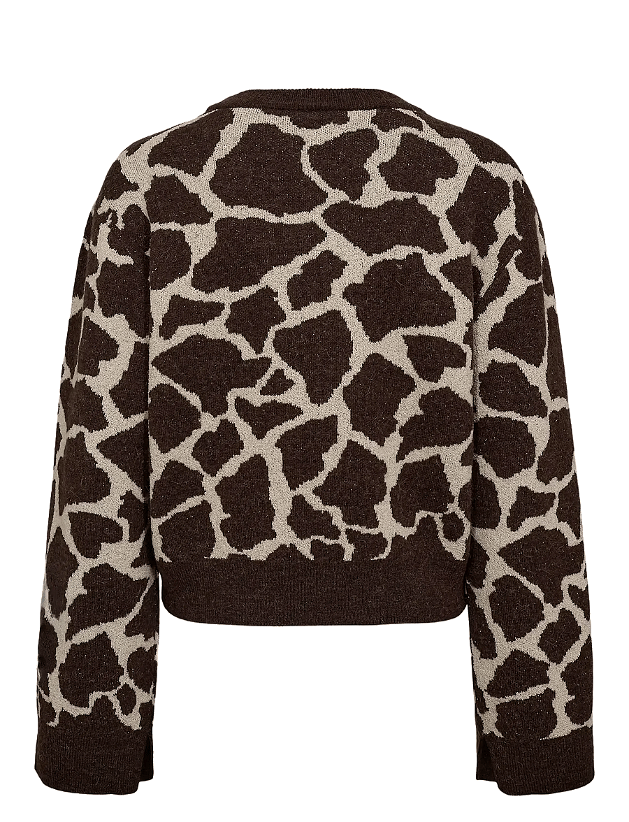 Nümph - NUGRIF PULLOVER - pullover - black coffee - 2