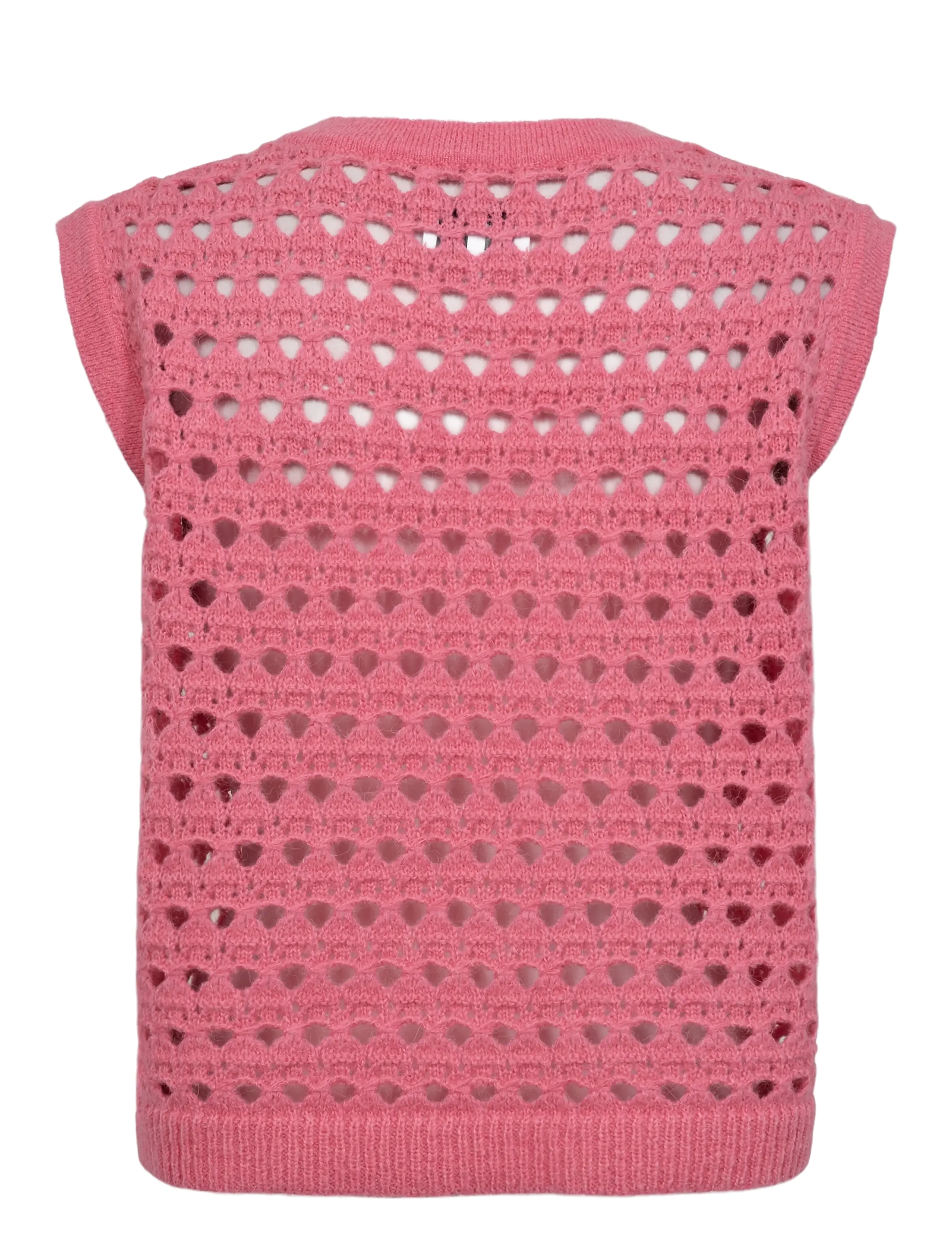 Nümph - NULAYA VEST - knitted vests - pink lemonade - 2