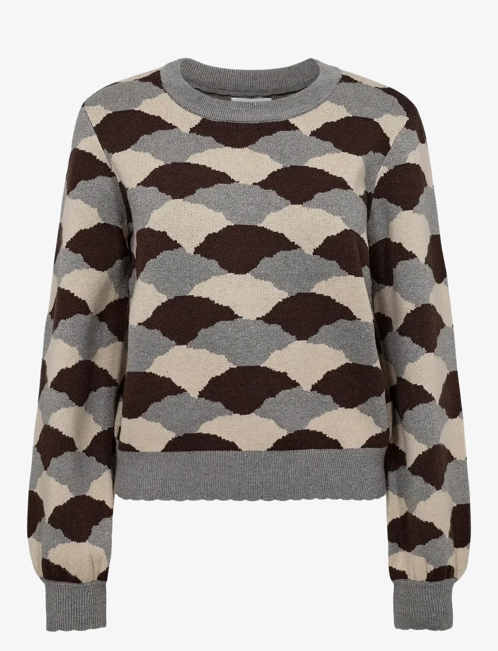 Nümph - NULILA PULLOVER - sviitrid - black coffee - 1