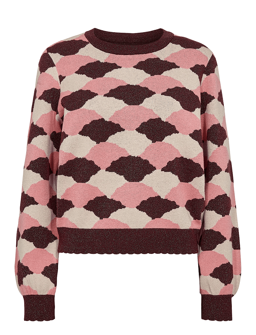 Nümph - NULILA PULLOVER - jumpers - pink lemonade - 1