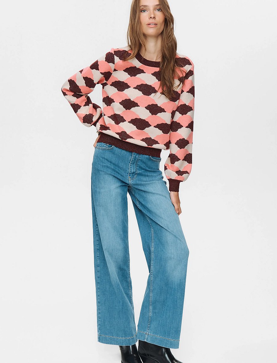 Nümph - NULILA PULLOVER - jumpers - pink lemonade - 0