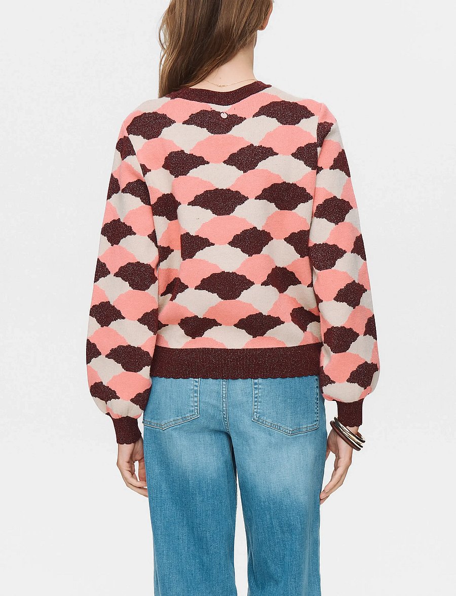 Nümph - NULILA PULLOVER - jumpers - pink lemonade - 3