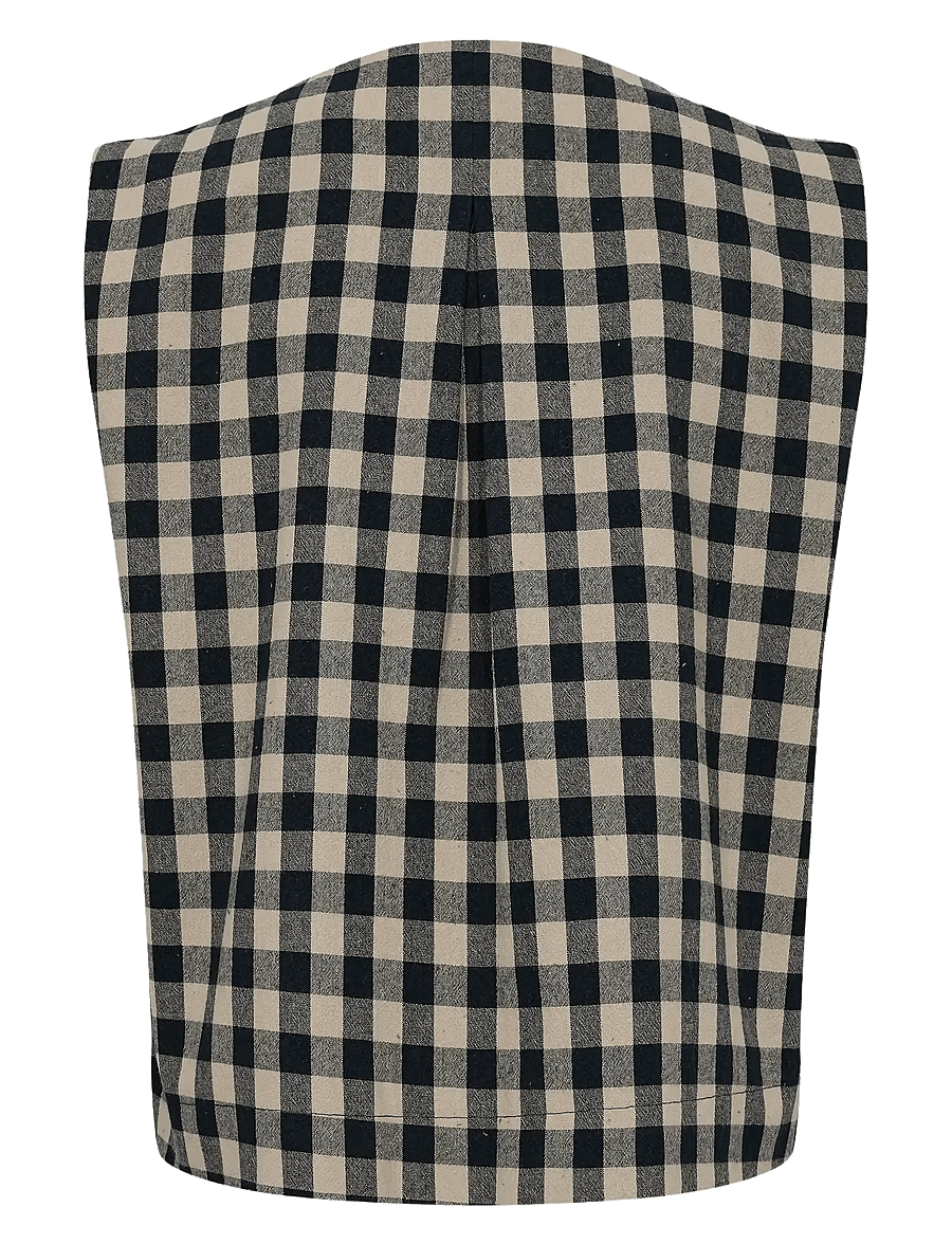 Nümph - NUCHIKKA WAISTCOAT - waistcoats - dark sapphire - 2