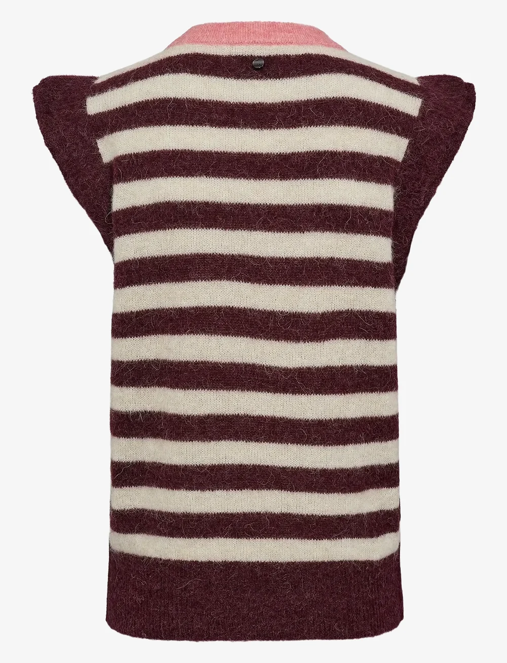 Nümph - NUCIARA RIETTE STRIPE VEST - knitted vests - winetasting - 1