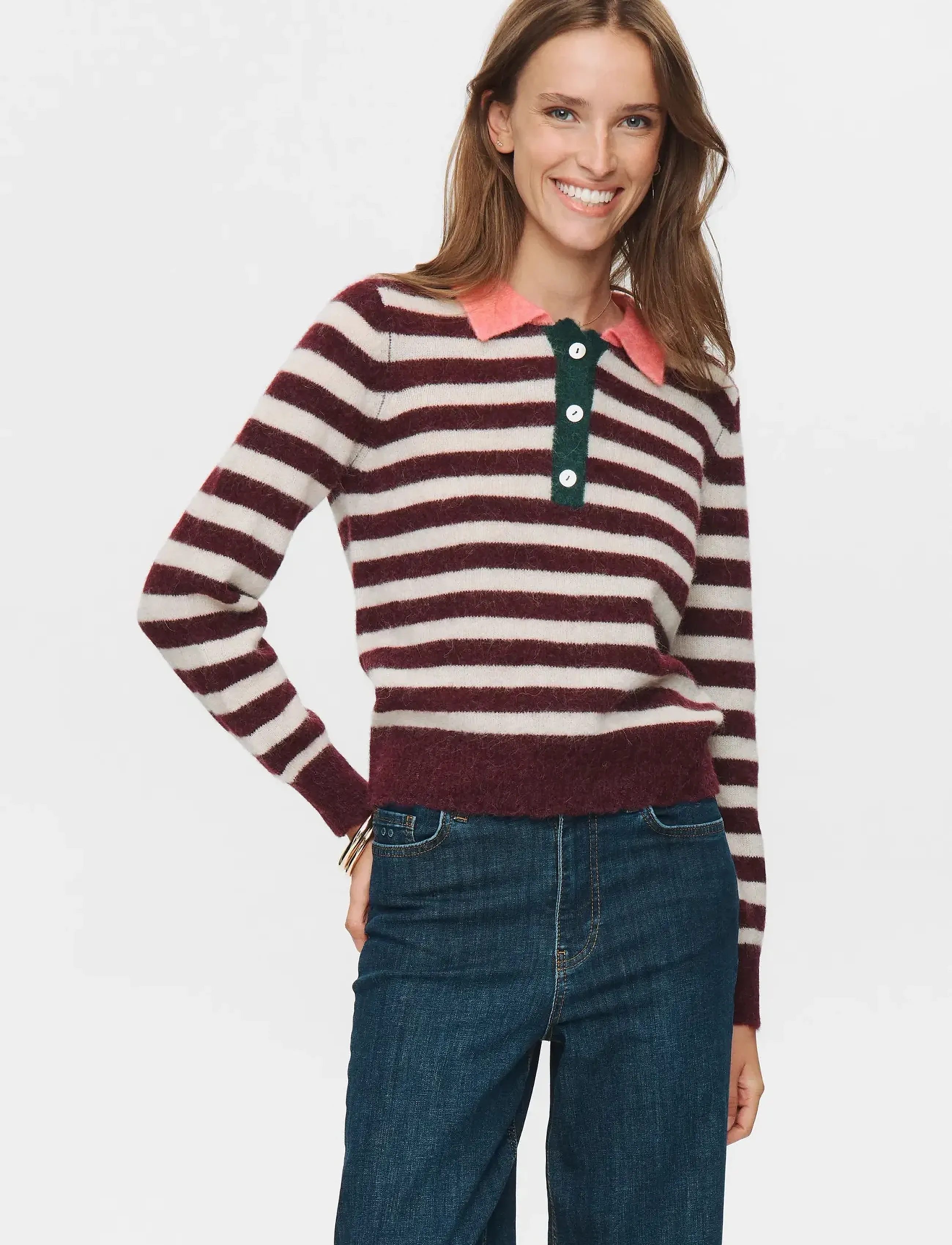 Nümph - NUCIARA RIETTE STRIPE PULLOVER - winetasting - 3