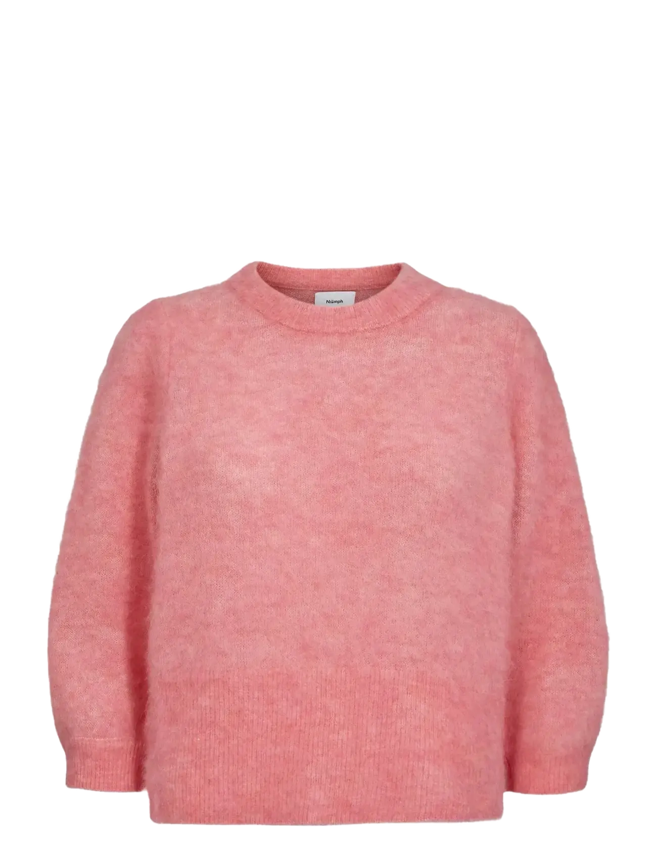 Nümph NUSURI BRUSHED SS PULLOVER - Strickmode - PINK LEMONADE / pink/rose