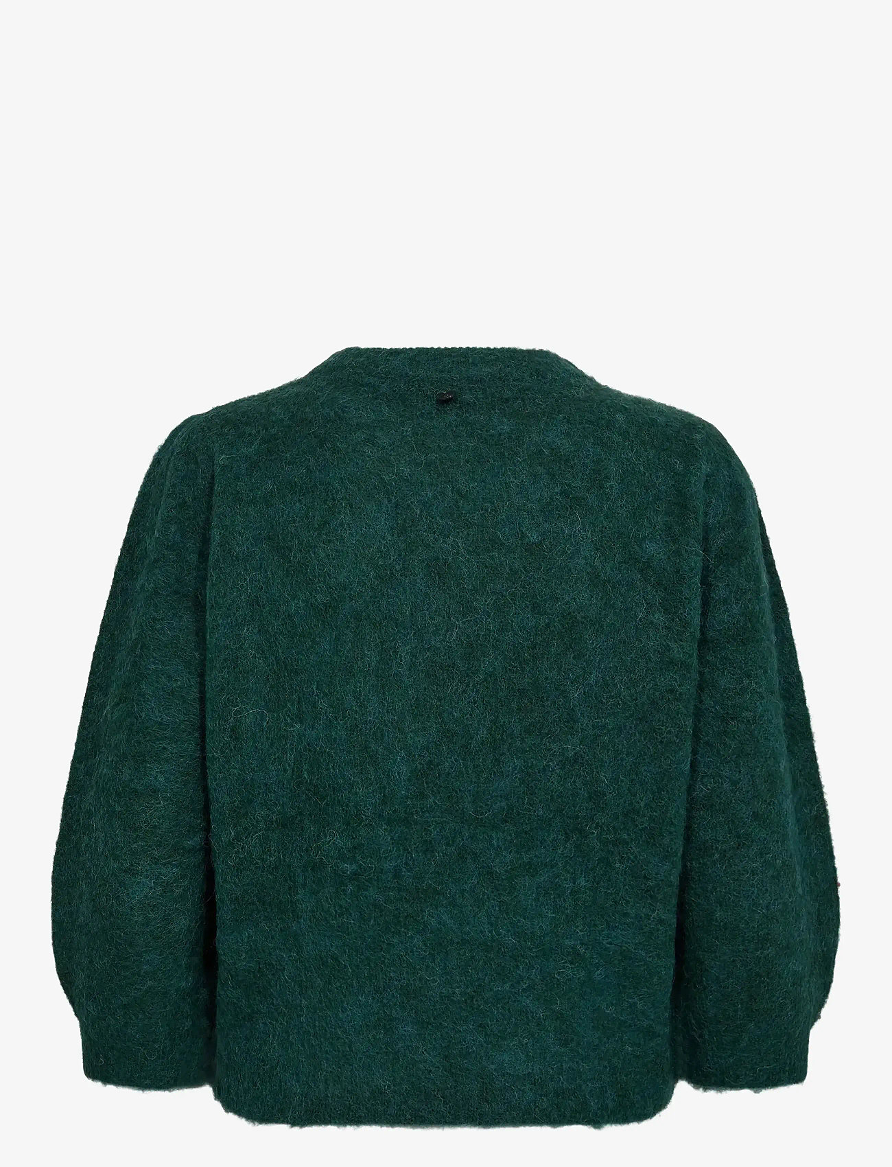 Nümph - NUSURI BRUSHED SS PULLOVER - rudens drabužiai - rain forest - 1