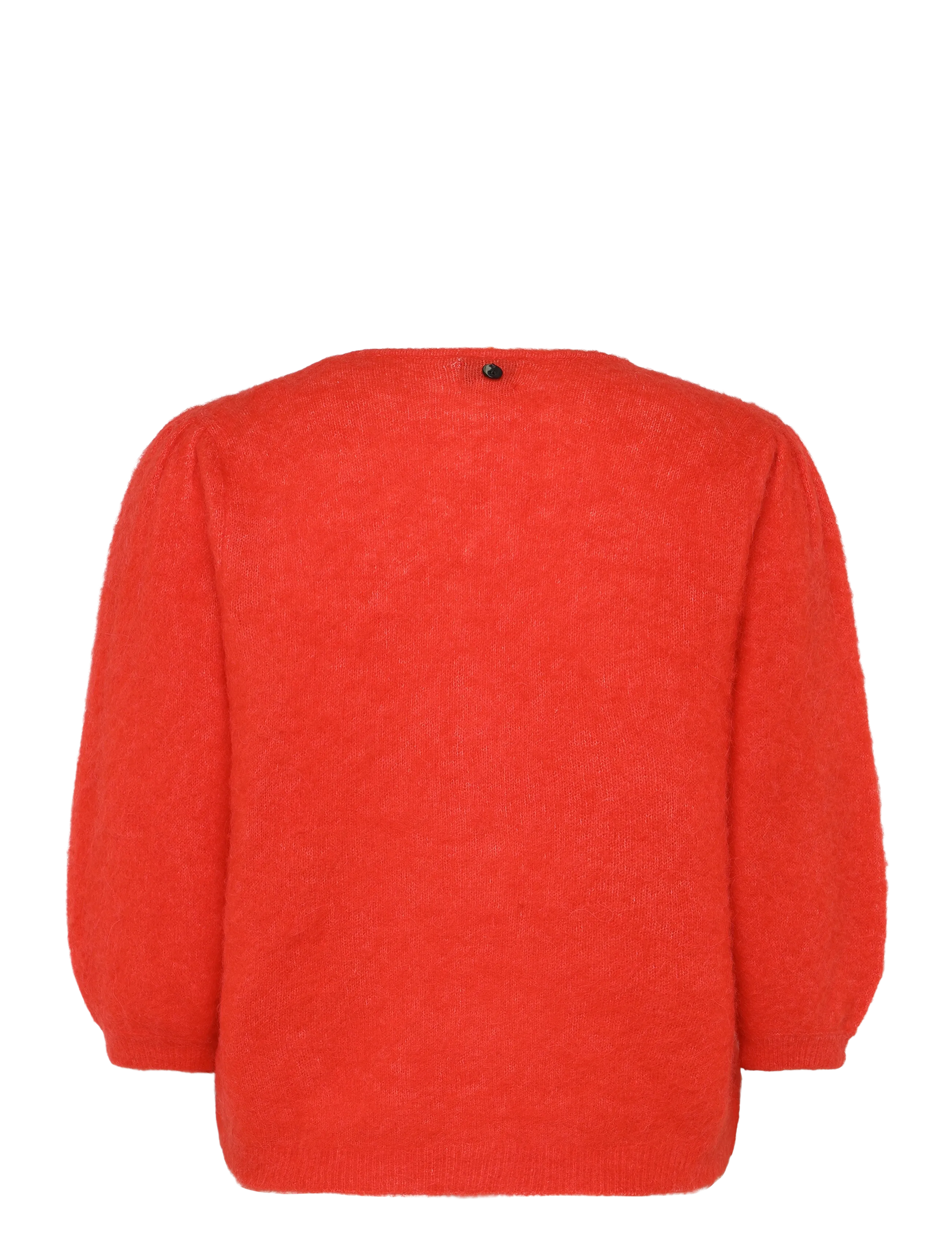 Nümph - NUSURI BRUSHED SS CARDIGAN - strickjacken - fiery red - 2