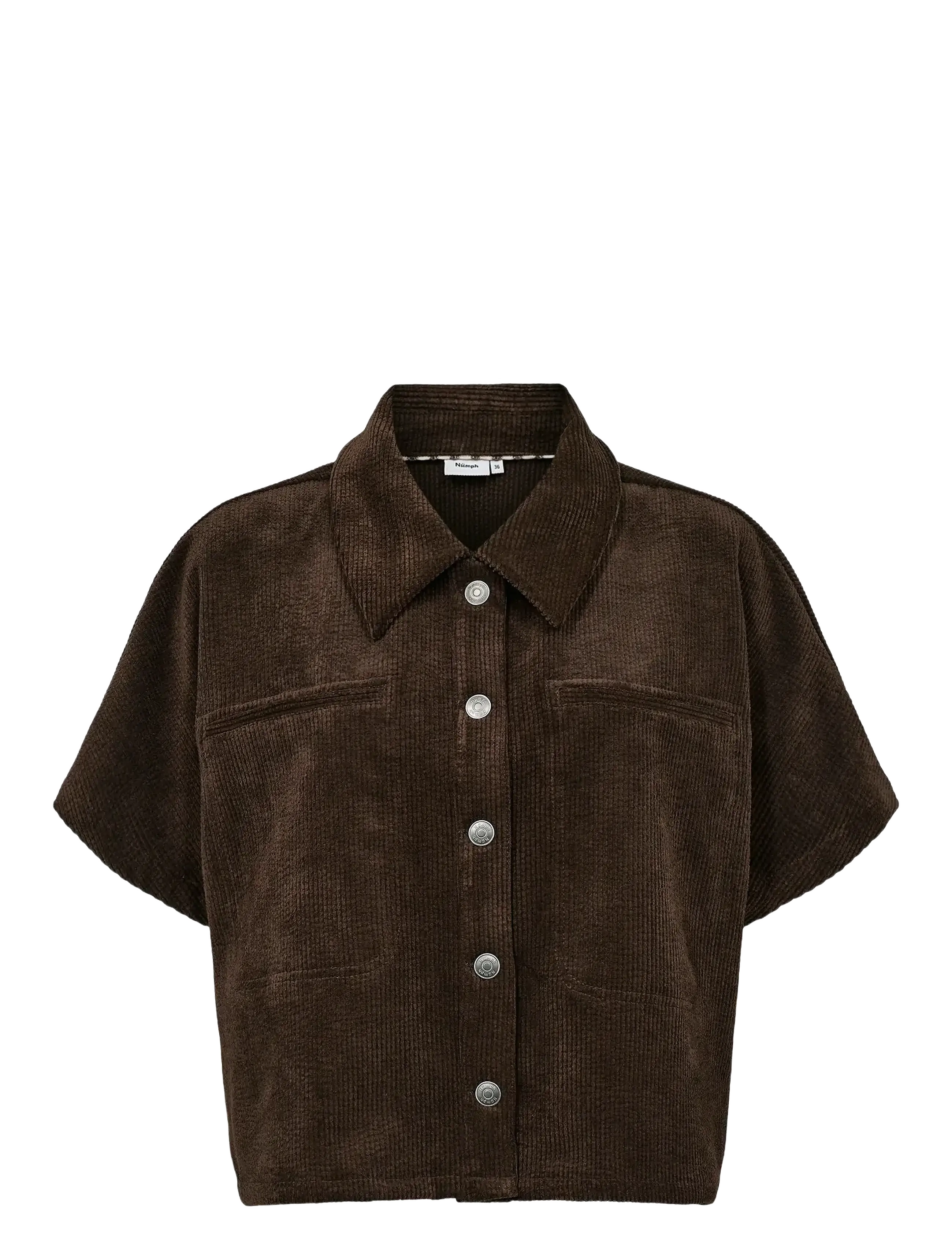 Nümph NUTHEA SHIRT - Skjorter - BLACK COFFEE / brown