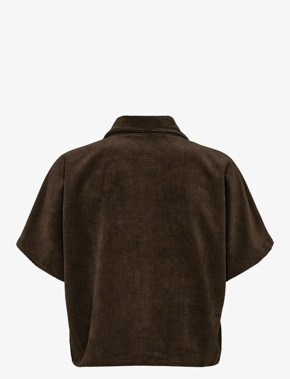 Nümph - NUTHEA SHIRT - kortærmede skjorter - black coffee - 1