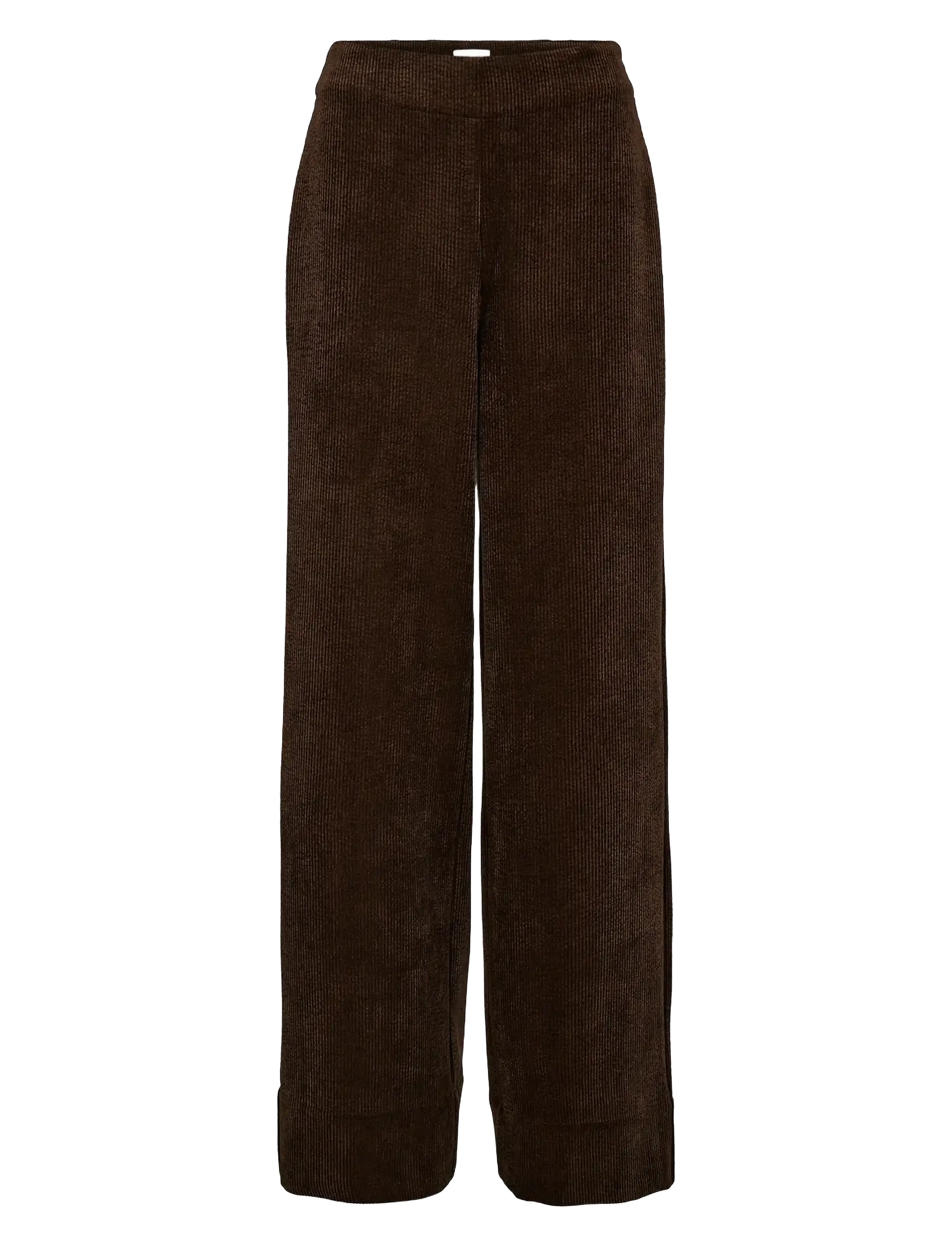 Nümph NUTHEA PANTS - Bukser - BLACK COFFEE / brown