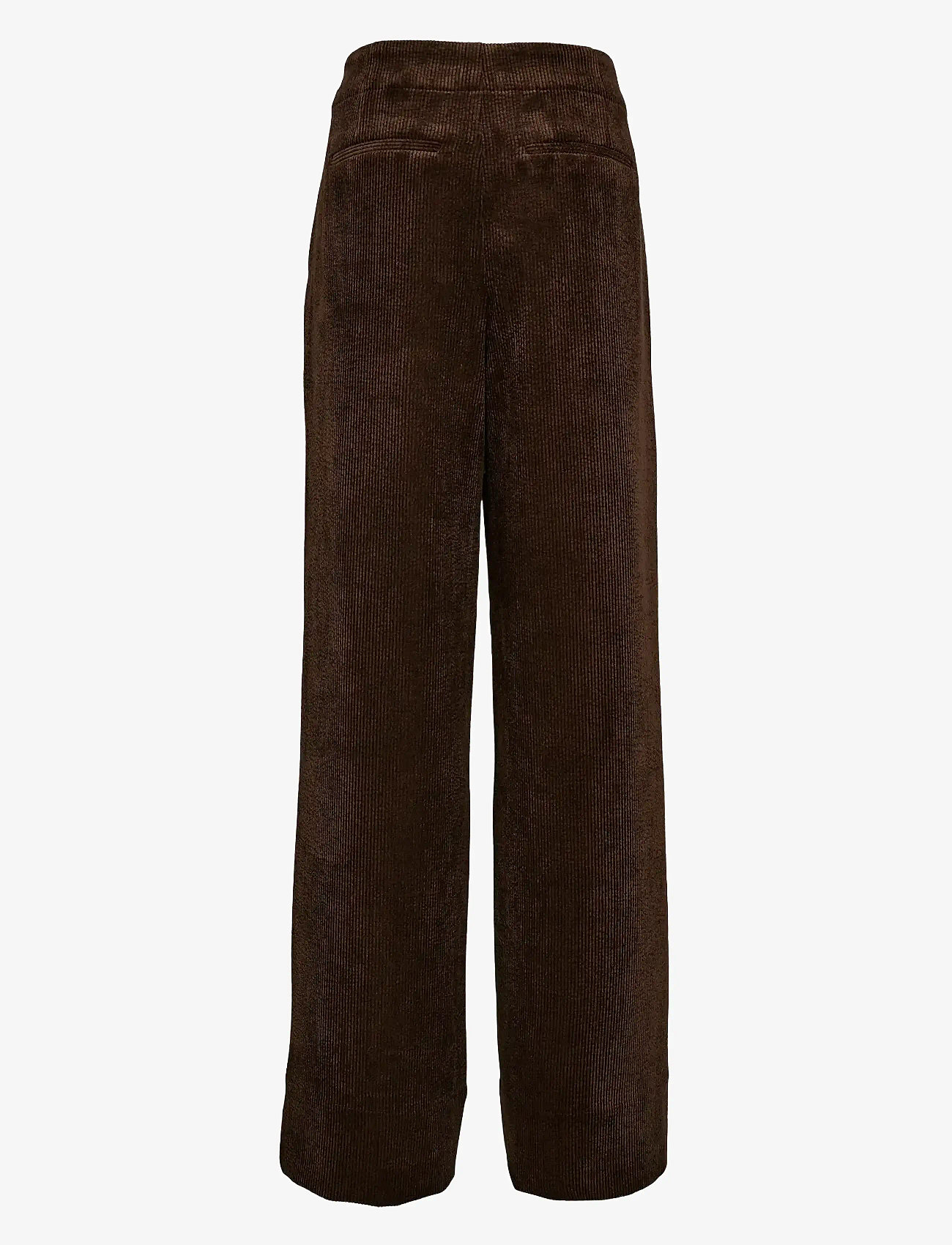 Nümph - NUTHEA PANTS - wide leg trousers - black coffee - 1