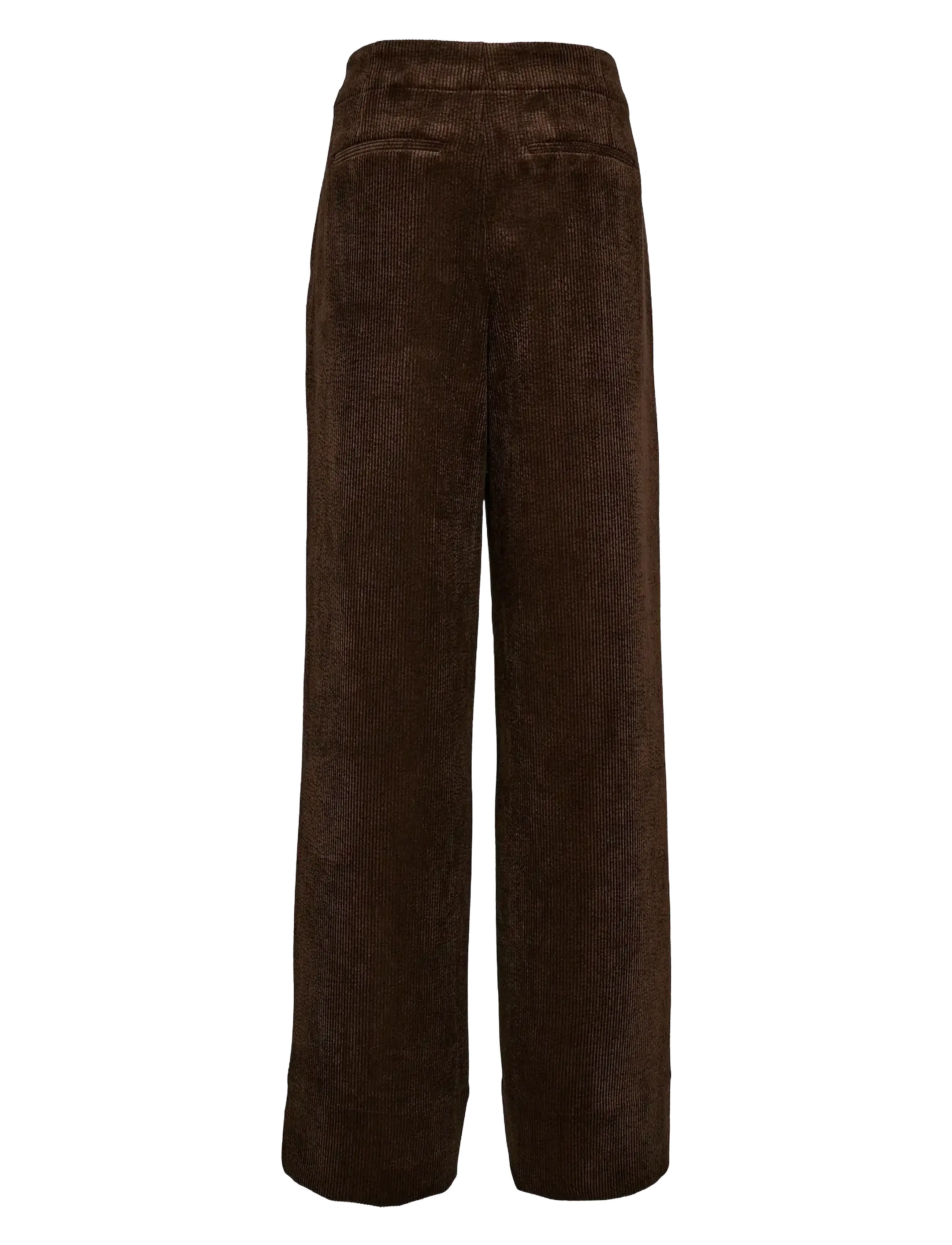 Nümph - NUTHEA PANTS - bukser med brede ben - black coffee - 2