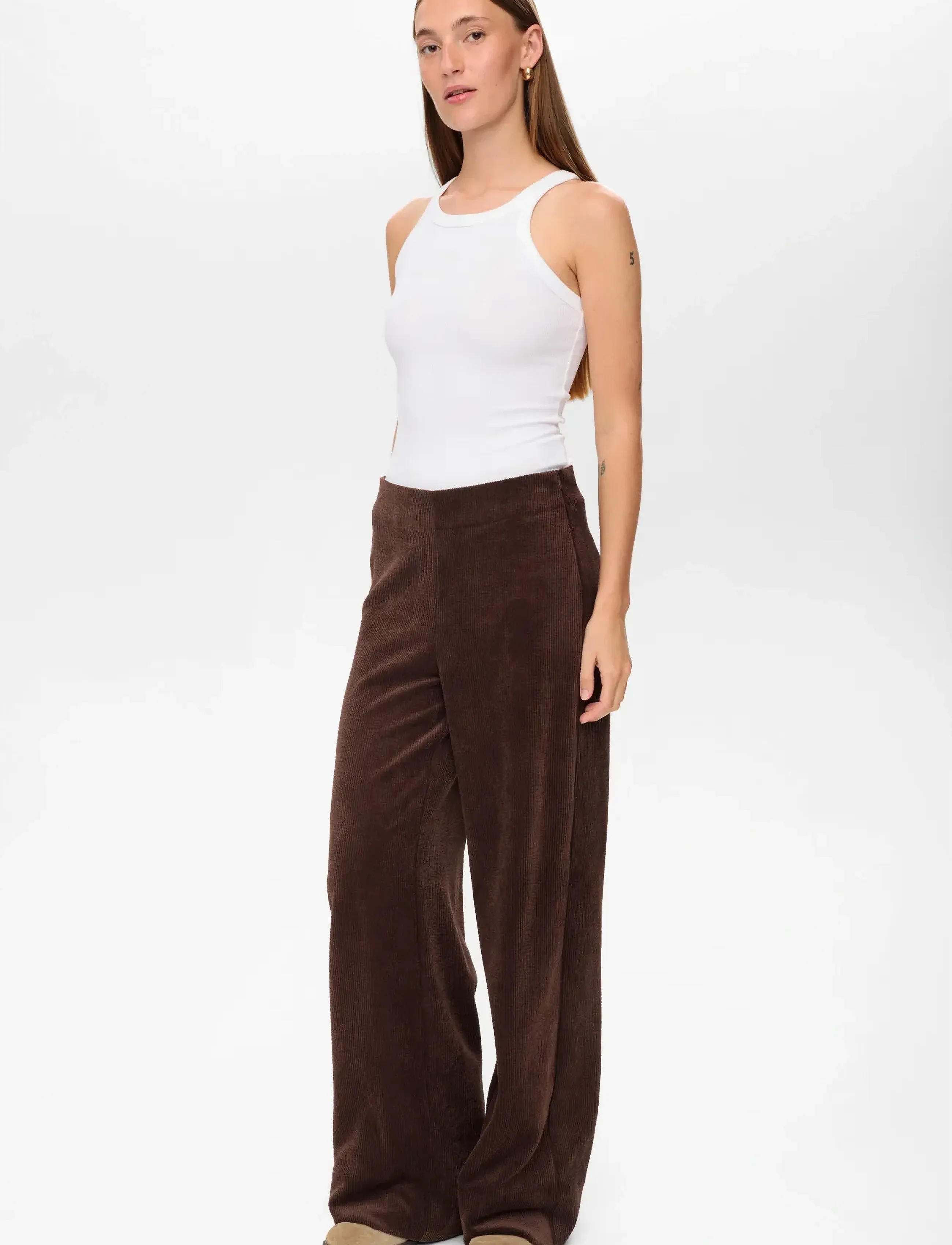 NÜMPH Nuthea Pants cargobyxor dam – bild 3