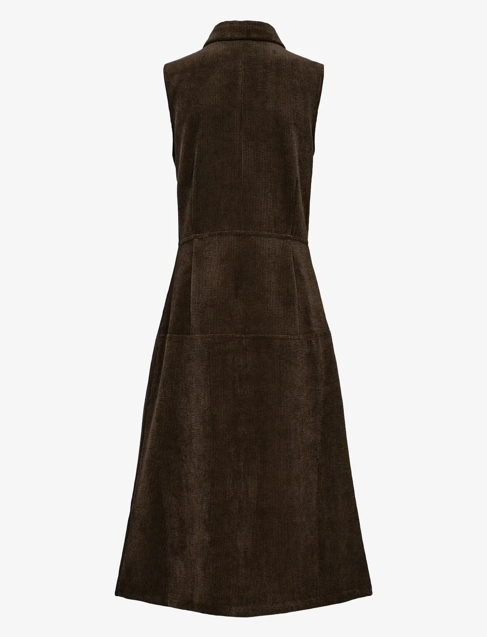 Nümph - NUTHEA DRESS - skjortklänningar - black coffee - 2