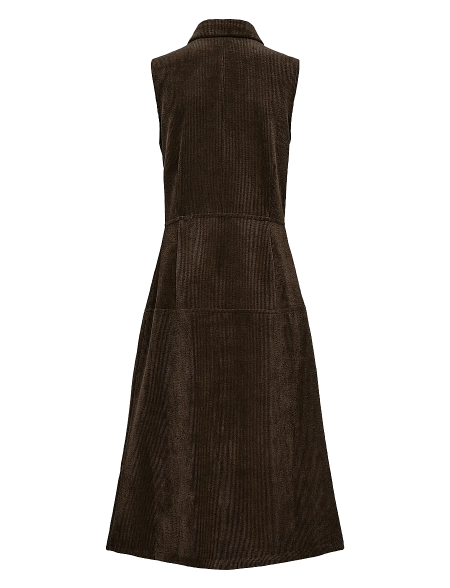 Nümph - NUTHEA DRESS - overhemdjurken - black coffee - 2
