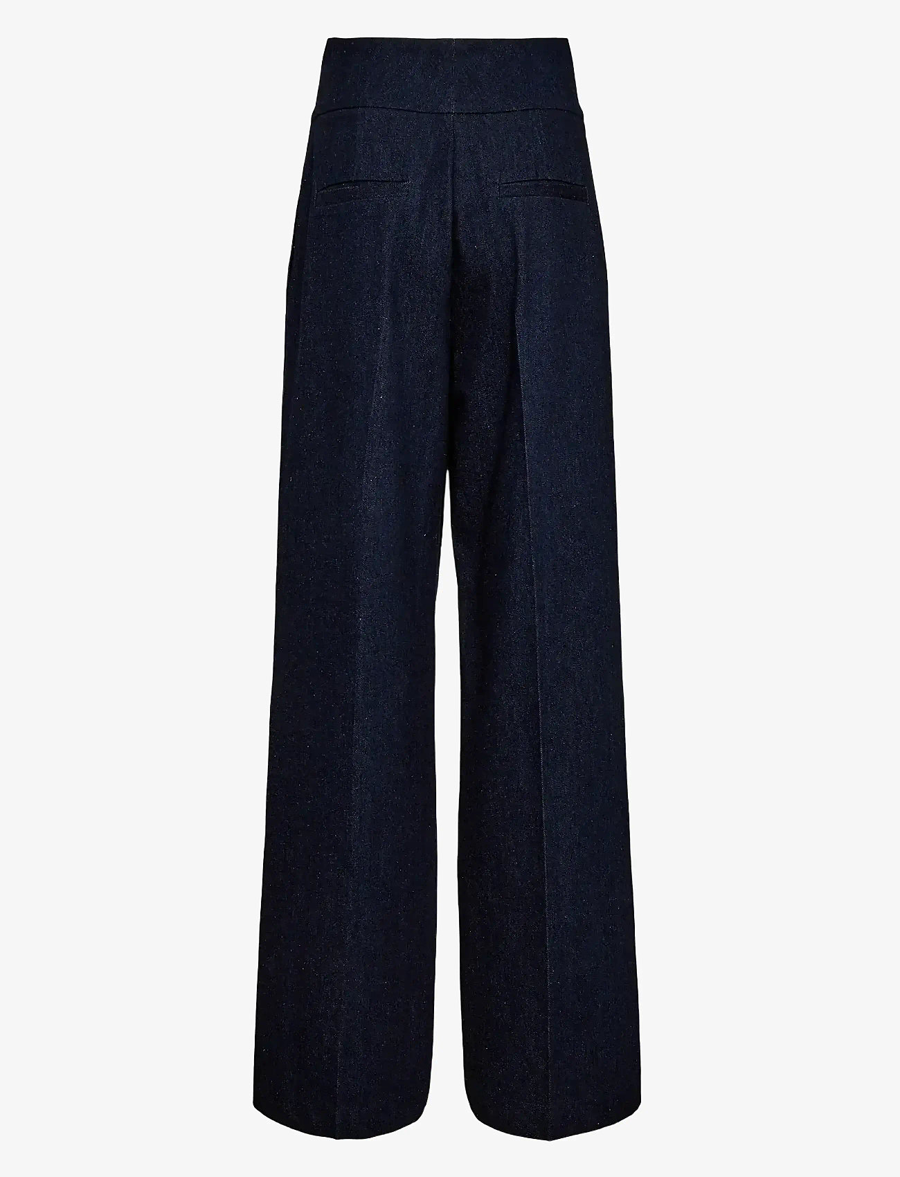 Nümph - NUBUSSY DENIM LONG PANTS - straight jeans - dark blue denim - 1