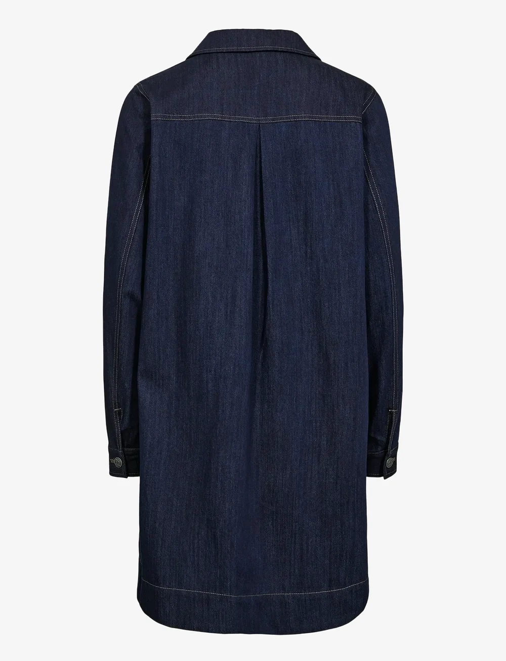 Nümph - NUCHIKU DRESS - denimkjoler - dark blue denim - 2