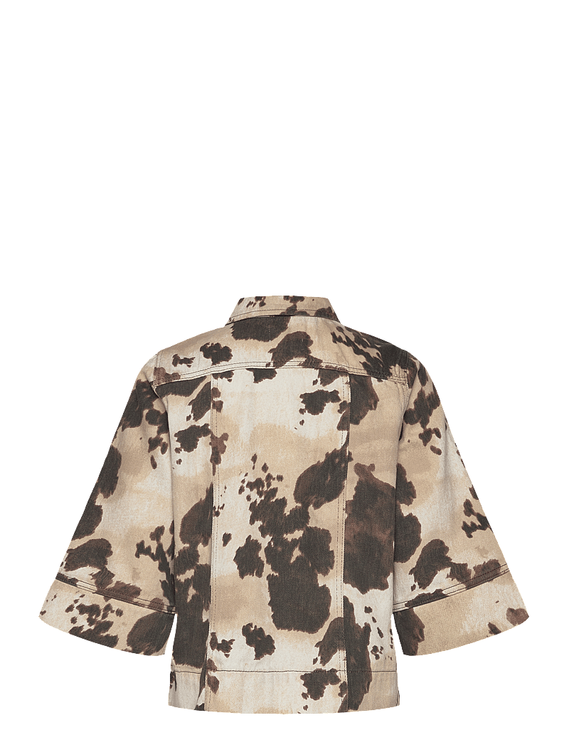 Nümph - NUIVY SHIRT - lyhythihaiset kauluspaidat - gray morn - 1