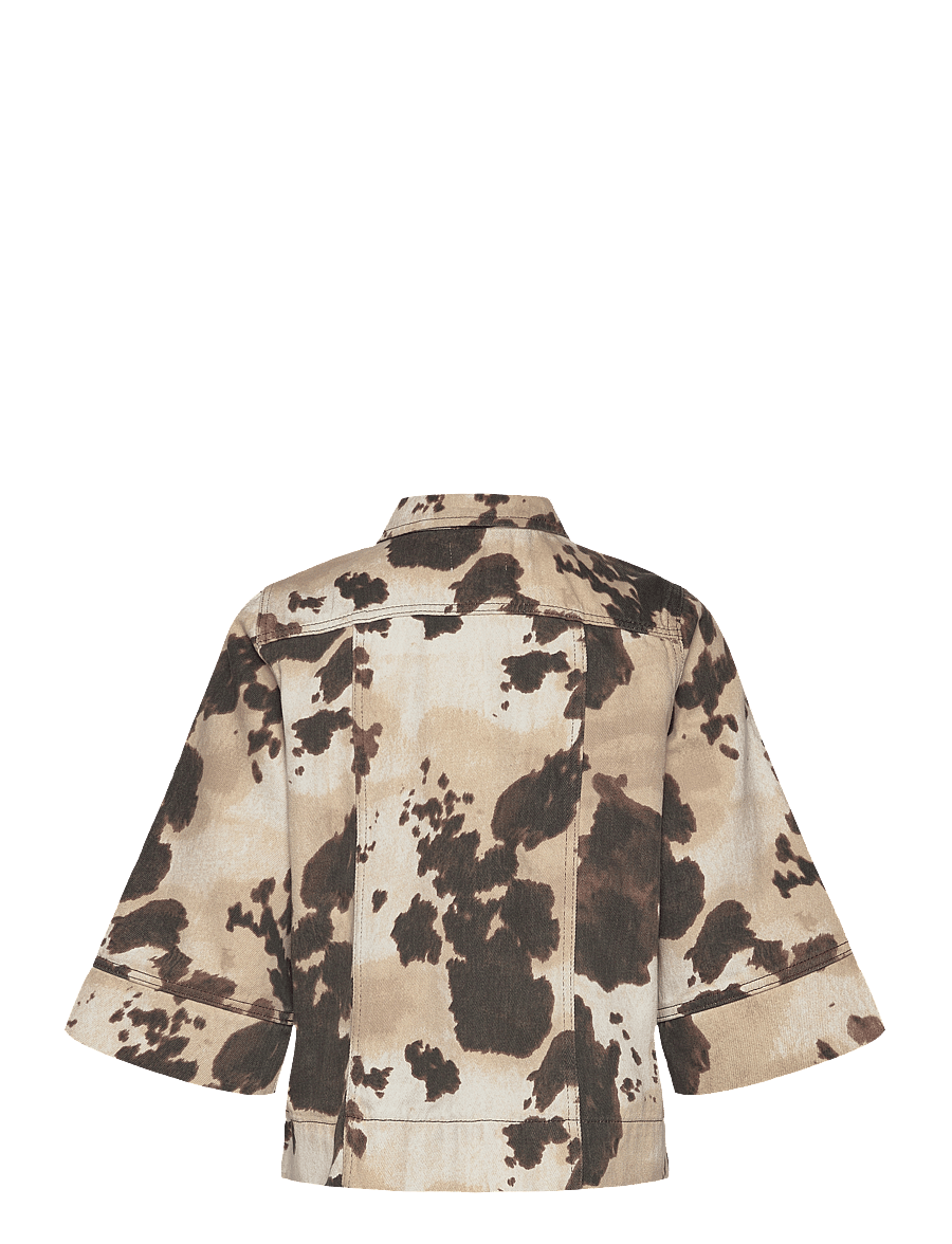 Nümph - NUIVY SHIRT - chemises à manches courtes - gray morn - 1