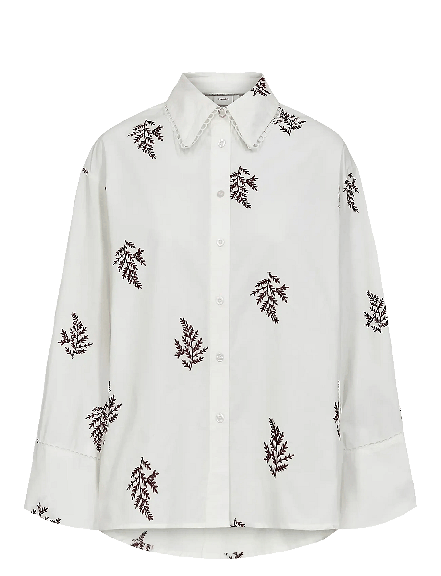 Nümph - NUBAILY SHIRT - langärmlige hemden - winetasting - 1