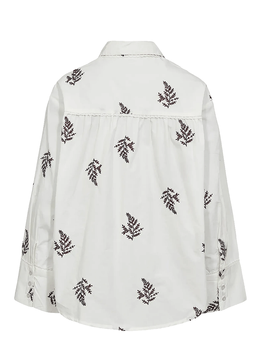Nümph - NUBAILY SHIRT - langärmlige hemden - winetasting - 2
