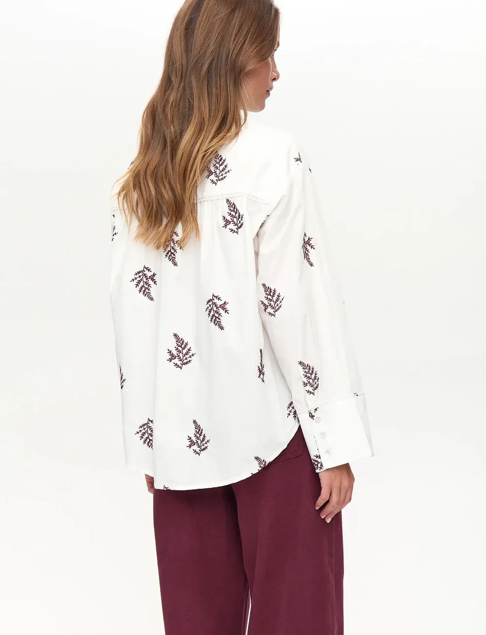 Nümph - NUBAILY SHIRT - overhemden met lange mouwen - winetasting - 3